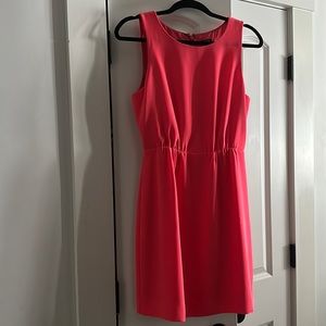 Jcrew shift dress in vibrant watermelon
